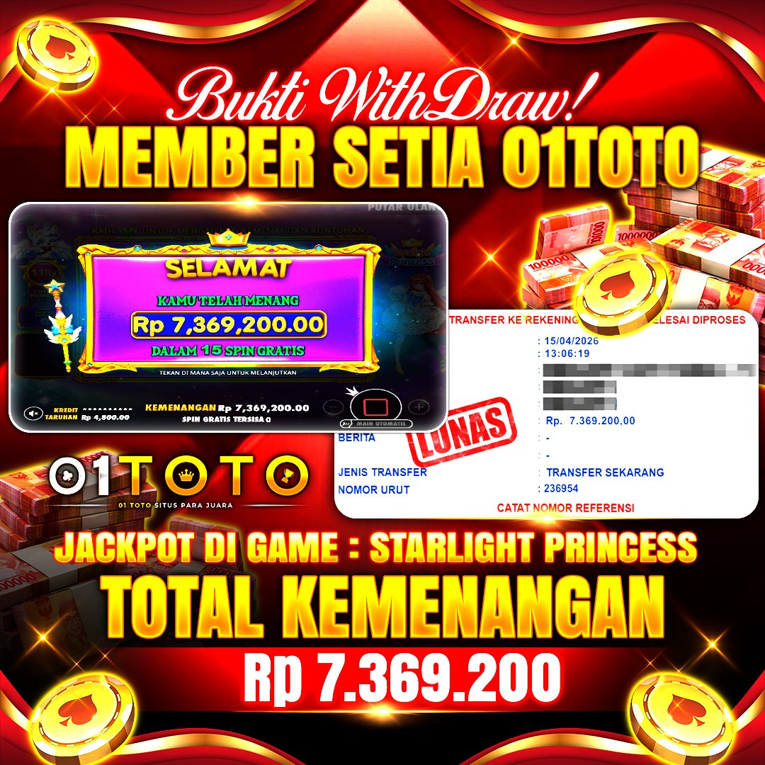 Bukti Jackpot
