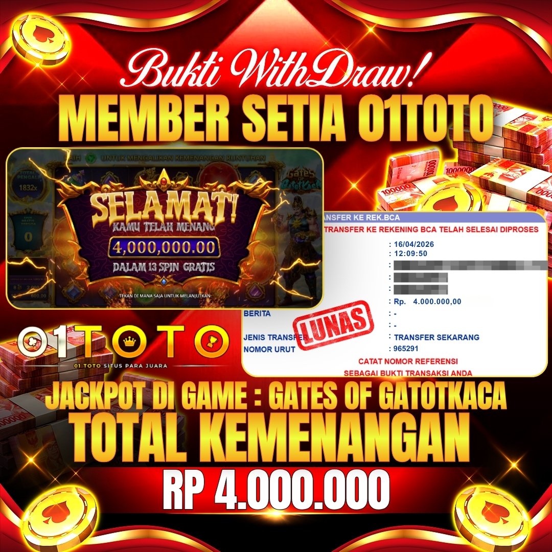 Bukti Jackpot