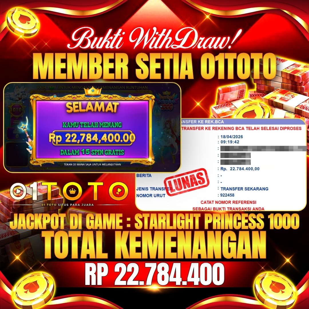 Bukti Jackpot
