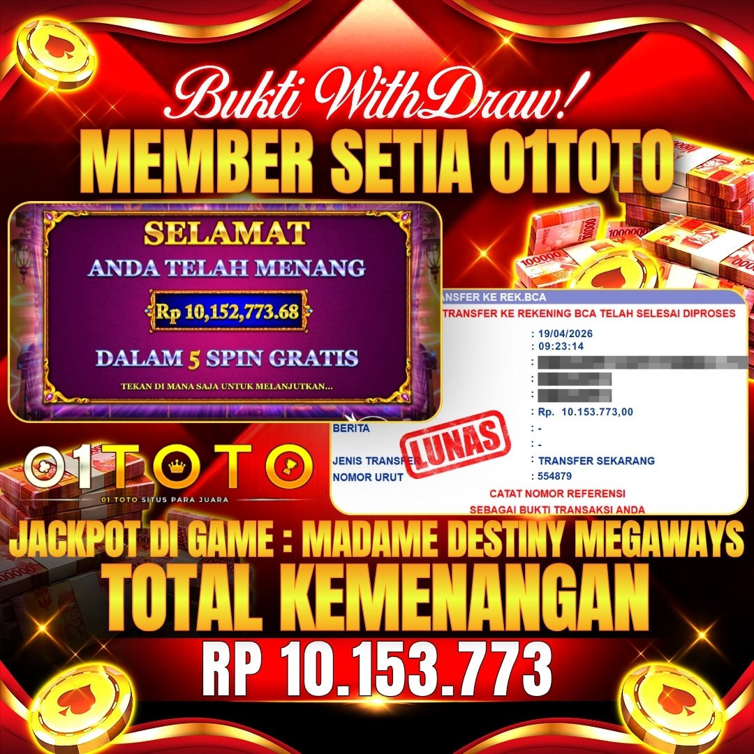 Bukti Jackpot