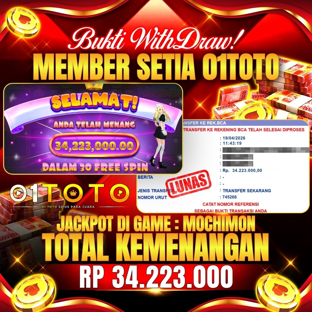 Bukti Jackpot