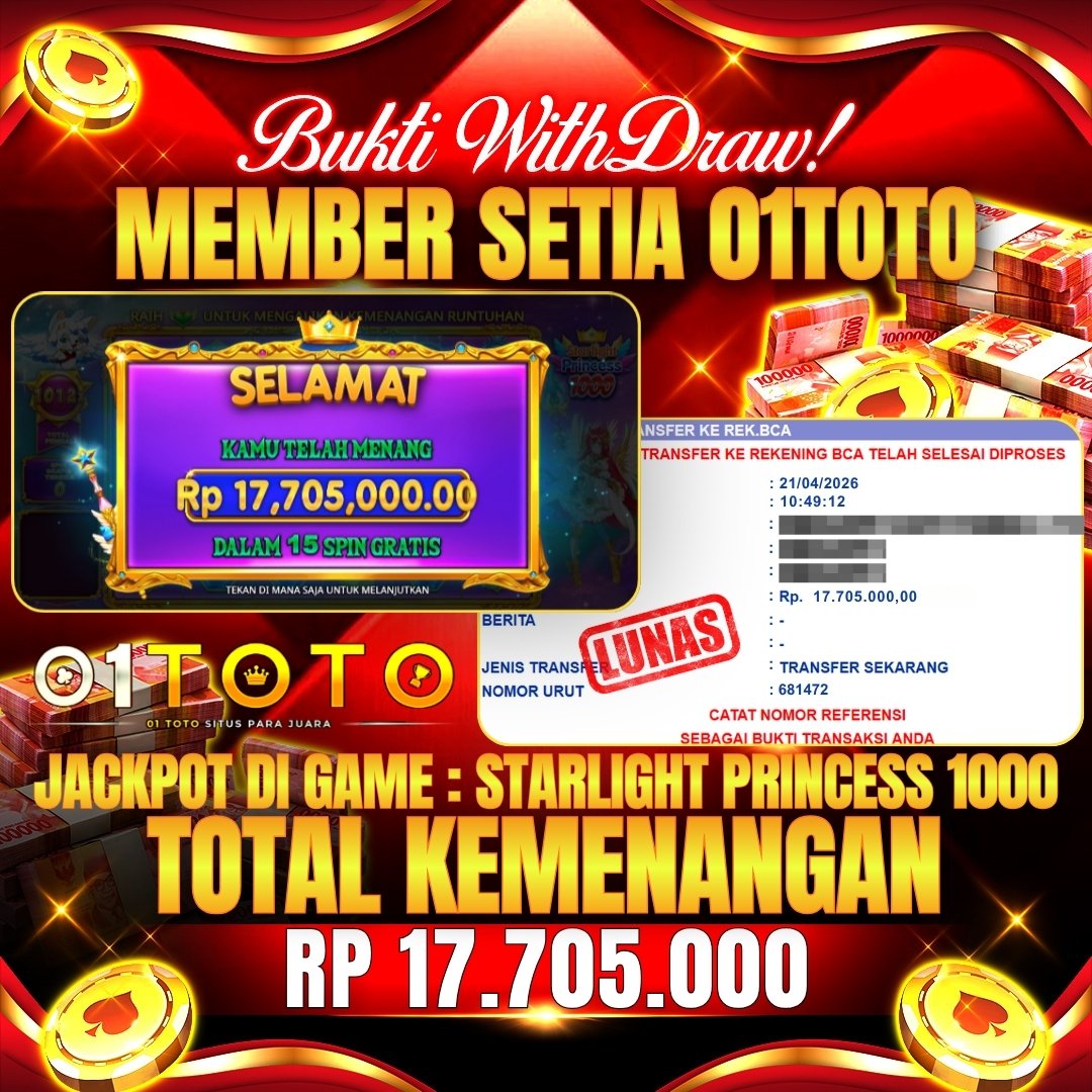 Bukti Jackpot
