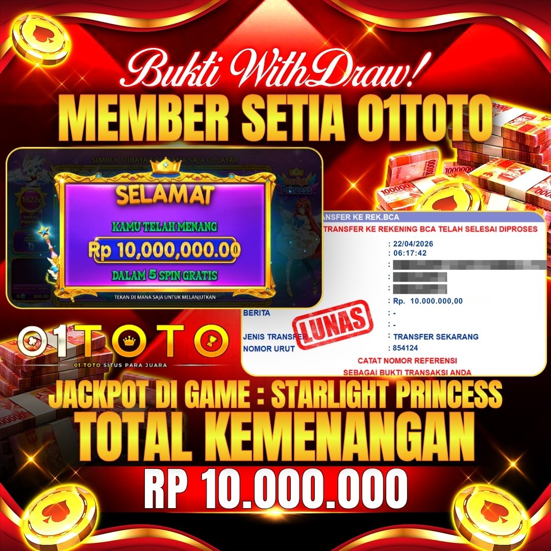 Bukti Jackpot